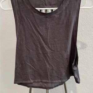 Lululemon cut back crop tank